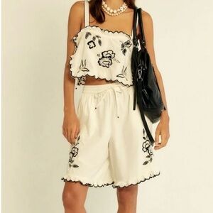 NWT Free People Marin Shorts Set